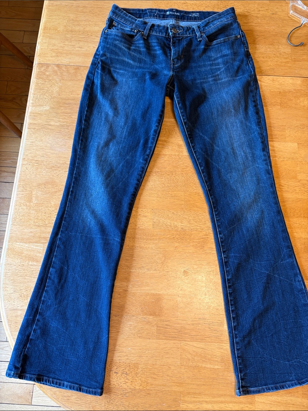 Levi's Dark Blue Flare Women's Jeans